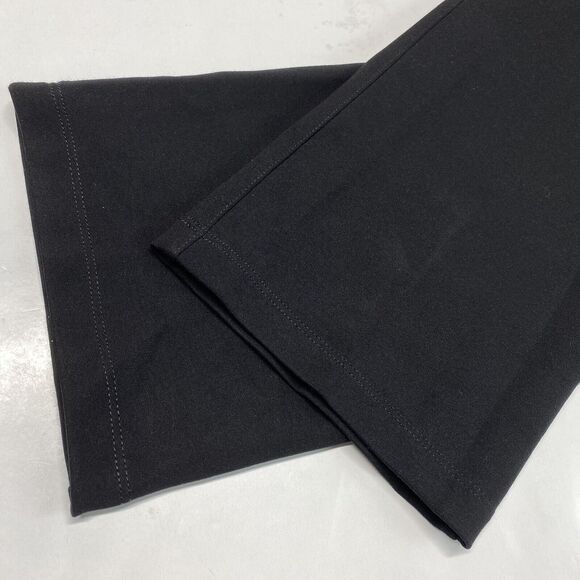 Betabrand Dress Pant Yoga Pants Sz Medium Black Pull On Stretch Straight Leg EUC - Picture 10 of 10